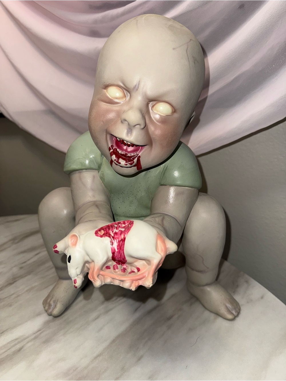Spirit Haunted Baby Zombie hard foam decoration